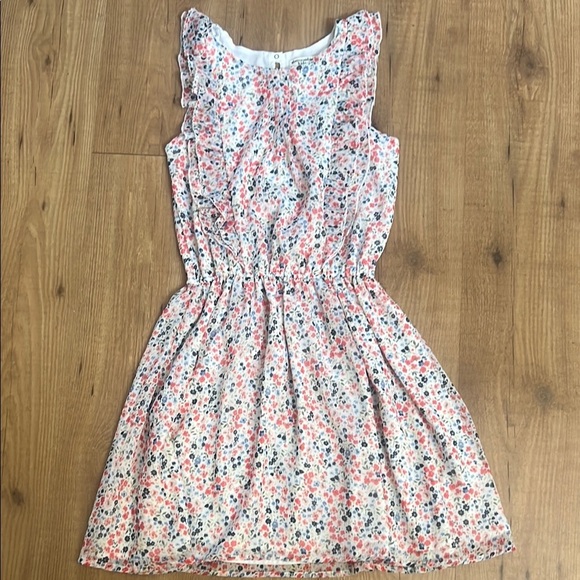 Abercrombie Kids Floral Dress with Red and Blue Accents - Picture 1 of 8